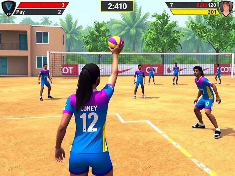 Volley Aces Punjab Gameplay Screenshot